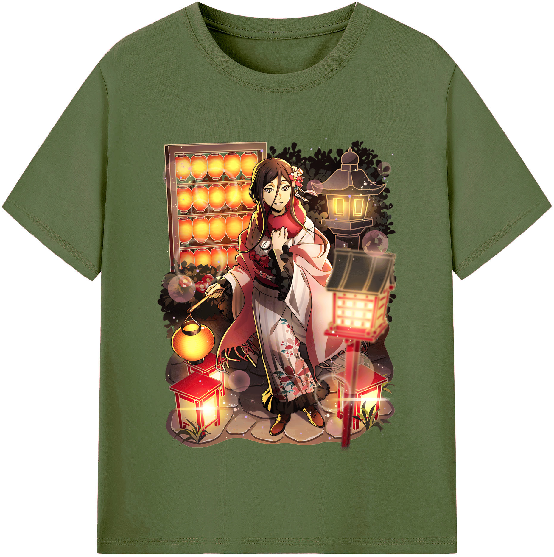 （画像用） 文豪ストレイドッグス Bungo Stray Dogs 綿100％半袖Tシャツ（フロントプリント）
